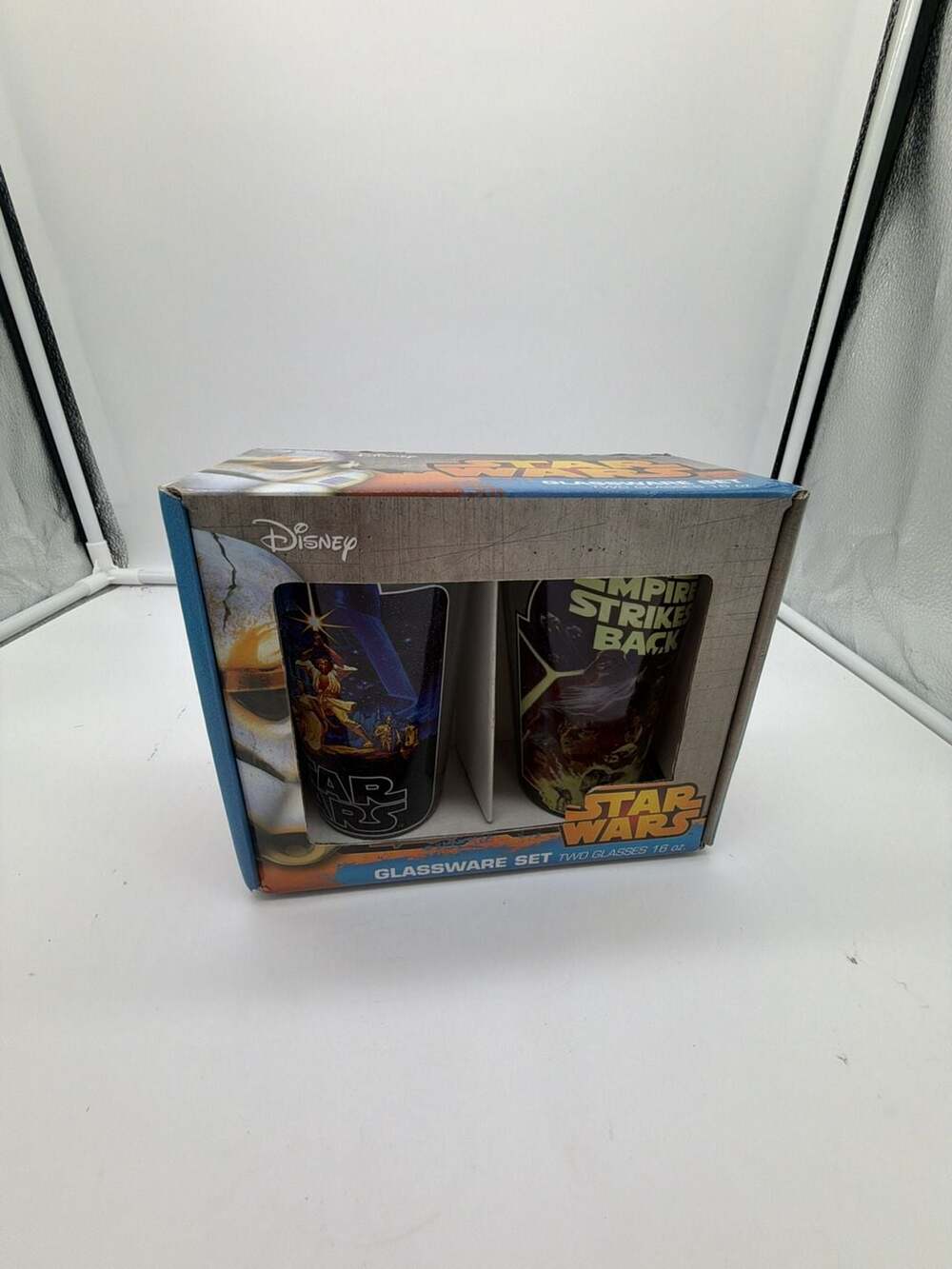 Star Wars Glassware Set Two Glasses 16 oz